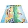 Profeos Kolorowy prostokątny dywan ze zwierzętami - Hazo 3X
