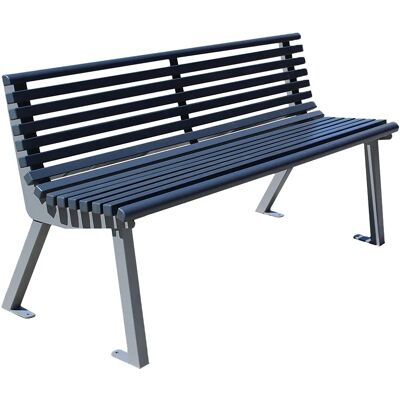 Edinos Ławka parkowa z oparciem 180 cm T8-W65 Edinos Ławka parkowa z oparciem 180 cm T8-W65