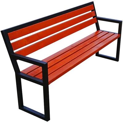 Edinos Ławka parkowa z podłokietnikami 150 cm E9-Z88 Edinos Ławka parkowa z podłokietnikami 150 cm E9-Z88