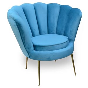 Elior Fotel wypoczynkowy w stylu glamour - Beweris 40 kolorów