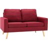 Elior 2-osobowa sofa czerwone wino - Eroa 2Q