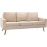 Elior 3-osobowa kremowa sofa - Eroa 3Q