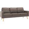 Elior 3-osobowa sofa taupe - Eroa 3Q