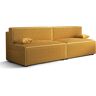 Elior Żółta rozkładana sofa - Manila 3X