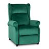 Elior Zielony fotel wypoczynkowy rozkładany - Alvo