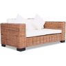 Elior Rattanowa sofa dwuosobowa - Lasai 2Q