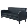 Elior Trzyosobowa sofa Mayor 3X - czarna