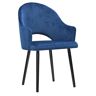 Elior Niebieski fotel tapicerowany Jorti 2X - 68 kolorów