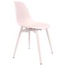 Elior Różowe krzesełko dla dziewczynki - Vekio