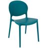 Elior Balkonowe krzesło do stołu ciemny niebieski - Iser