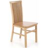 Elior Klasyczne drewniane krzesło do jadalni dąb artisan - Mako 3X