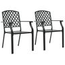 Elior Zestaw metalowych krzeseł ogrodowych - Talas