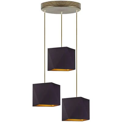 Lumes Lampa wisząca glamour nad stół - P6-D83 Lumes Lampa wisząca glamour nad stół - P6-D83