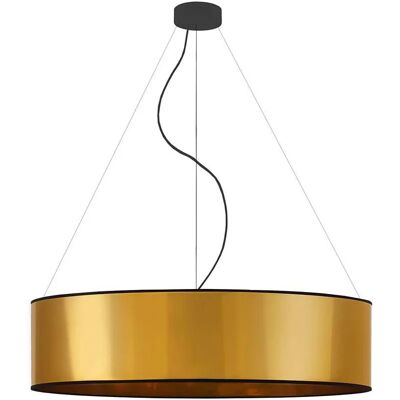 Lumes Złota lampa wisząca w stylu glamour 80 cm - EX325 K0-W22 Lumes Złota lampa wisząca w stylu glamour 80 cm - EX325 K0-W22