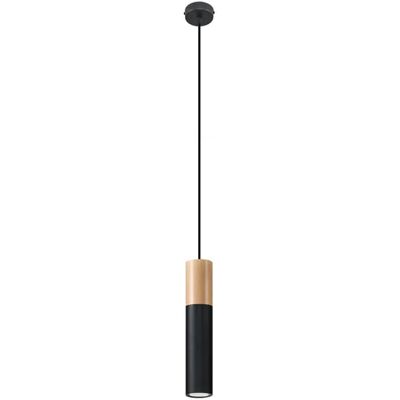 Lumes Czarna pojedyncza lampa wisząca A1-H86 Lumes Czarna pojedyncza lampa wisząca A1-H86