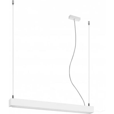Lumes Biała nowoczesna lampa wisząca LED 3000 K - EX615 C4-T18 Lumes Biała nowoczesna lampa wisząca LED 3000 K - EX615 C4-T18