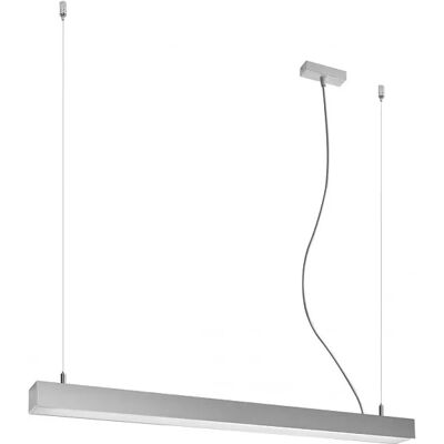 Lumes Srebrna lampa wisząca LED liniowa 4000 K - 3X EX618 H0-P84 Lumes Srebrna lampa wisząca LED liniowa 4000 K - 3X EX618 H0-P84