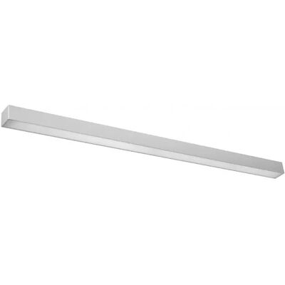Lumes Srebrny geometryczny kinkiet LED 3000 K - EX633 S8-T68 Lumes Srebrny geometryczny kinkiet LED 3000 K - EX633 S8-T68