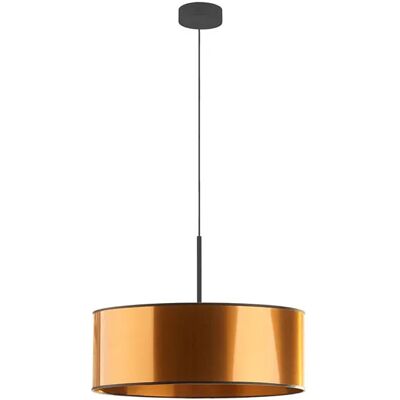 Lumes Miedziany żyrandol nad stół z abażurem 50 cm - EX873 S5-W67 Lumes Miedziany żyrandol nad stół z abażurem 50 cm - EX873 S5-W67