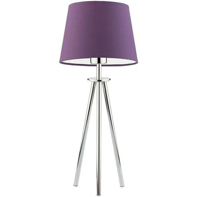 Lumes Lampka na szafkę nocną na chromowanym stelażu 18 kolorów R0-H64 Lumes Lampka na szafkę nocną na chromowanym stelażu 18 kolorów R0-H64