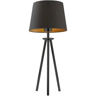 Lumes Lampa stołowa trójnóg na czarnym stelażu - F5-A36 Lumes Lampa stołowa trójnóg na czarnym stelażu - F5-A36