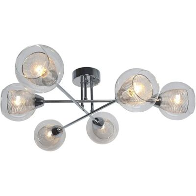 Lumes Nowoczesny żyrandol w stylu loft - 4X S111 G2-H79 Lumes Nowoczesny żyrandol w stylu loft - 4X S111 G2-H79