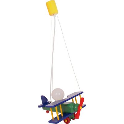 Lumes Kolorowa lampa wisząca do pokoju dziecięcego samolot A1-P84 Lumes Kolorowa lampa wisząca do pokoju dziecięcego samolot A1-P84