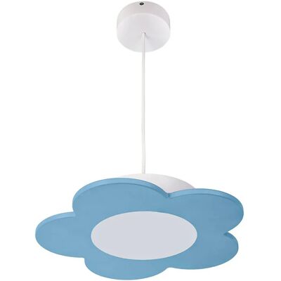 Lumes Błękitna lampa wisząca dla dzieci kwiatek - S200 S9-P15 Lumes Błękitna lampa wisząca dla dzieci kwiatek - S200 S9-P15
