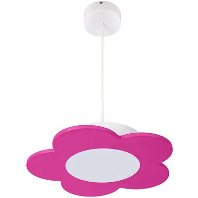 Lumes Fuksjowa lampa wisząca dla dziewczynki - 5X S200 T6-A91 Lumes Fuksjowa lampa wisząca dla dziewczynki - 5X S200 T6-A91