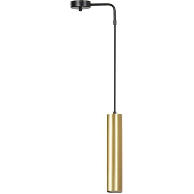 Lumes Czarna nowoczesna lampa wisząca tuba - D061 F9-G57 Lumes Czarna nowoczesna lampa wisząca tuba - D061 F9-G57