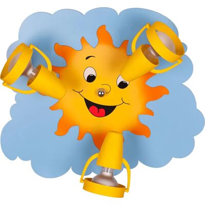 Lumes Dziecięca lampa sufitowa słoneczko - 4X S215 F5-L99 Lumes Dziecięca lampa sufitowa słoneczko - 4X S215 F5-L99