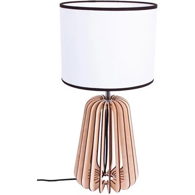 Lumes Skandynawska lampka nocna z abażurem - S228 T1-M46 Lumes Skandynawska lampka nocna z abażurem - S228 T1-M46
