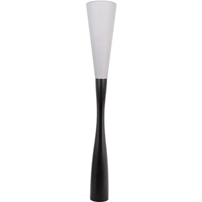 Lumes Czarno-szara lampa podłogowa do sypialni - 3X S231 B3-C93 Lumes Czarno-szara lampa podłogowa do sypialni - 3X S231 B3-C93