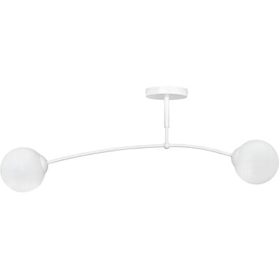 Lumes Biała nowoczesna lampa sufitowa - D070 L7-H24 Lumes Biała nowoczesna lampa sufitowa - D070 L7-H24
