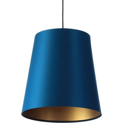 Lumes Granatowo-złota lampa wisząca nad stół - 18X S402 T3-M33 Lumes Granatowo-złota lampa wisząca nad stół - 18X S402 T3-M33