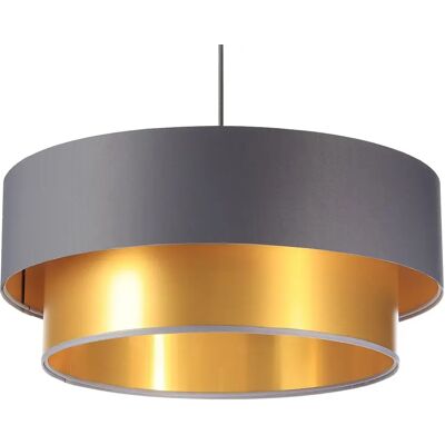 Lumes Złoto-szara lampa wisząca w stylu glamour - 4X S418 E5-G57 Lumes Złoto-szara lampa wisząca w stylu glamour - 4X S418 E5-G57