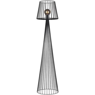 Lumes Czarna industrialna lampa podłogowa H8-N45 Lumes Czarna industrialna lampa podłogowa H8-N45