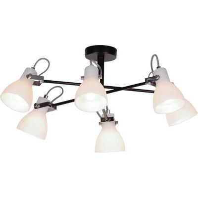Lumes Loftowy żyrandol z ruchomymi kloszami - S599 R3-F54 Lumes Loftowy żyrandol z ruchomymi kloszami - S599 R3-F54