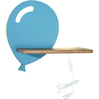 Lumes Niebieska lampka dziecięca w kształcie balonika - 3X K019 H9-F14 Lumes Niebieska lampka dziecięca w kształcie balonika - 3X K019 H9-F14