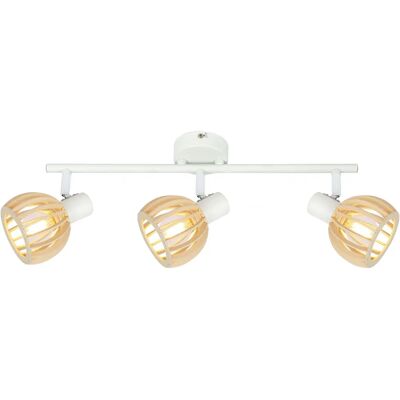 Lumes Biała stylowa lampa sufitowa do salonu - K088 T9-H35 Lumes Biała stylowa lampa sufitowa do salonu - K088 T9-H35