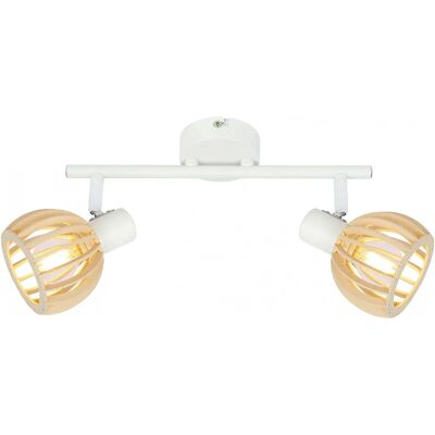 Lumes Biała lampa sufitowa do salonu - K090 P1-A81 Lumes Biała lampa sufitowa do salonu - K090 P1-A81
