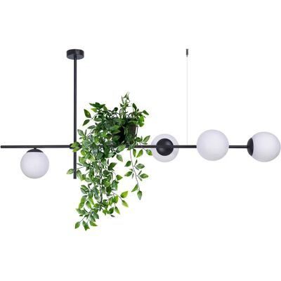 Lumes Lampa wisząca z kwietnikiem nad stół G4-A49 Lumes Lampa wisząca z kwietnikiem nad stół G4-A49