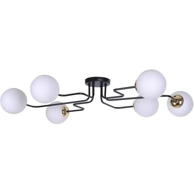 Lumes Sześcioramienna duża lampa sufitowa - 4X S852 Z9-A13 Lumes Sześcioramienna duża lampa sufitowa - 4X S852 Z9-A13