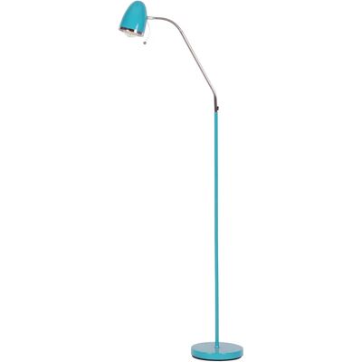 Lumes Turkusowa lampa stojąca młodzieżowa - 6X S883 M4-E58 Lumes Turkusowa lampa stojąca młodzieżowa - 6X S883 M4-E58