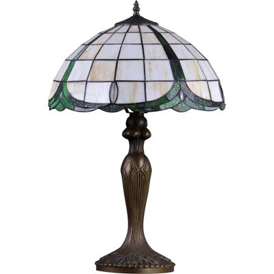 Lumes Duża lampa stołowa w stylu vintage - S951 K8-Z45 Lumes Duża lampa stołowa w stylu vintage - S951 K8-Z45