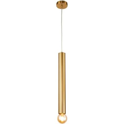 Lumes Złota podłużna lampa wisząca oprawa 50 cm - V025 E3-L46 Lumes Złota podłużna lampa wisząca oprawa 50 cm - V025 E3-L46