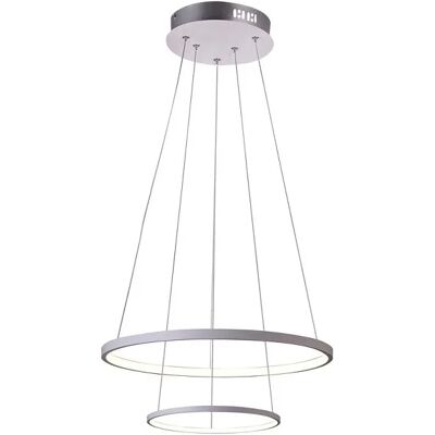 Lumes Biała podwójna lampa wisząca LED - 6X V082 W6-G20 Lumes Biała podwójna lampa wisząca LED - 6X V082 W6-G20