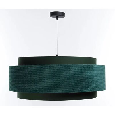 Lumes Zielona nowoczesna lampa wisząca welurowa - 6X A353 G6-Z68 Lumes Zielona nowoczesna lampa wisząca welurowa - 6X A353 G6-Z68