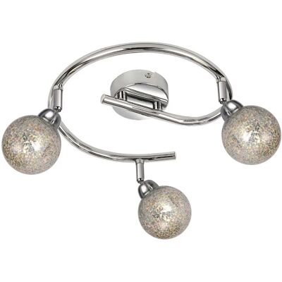 Lumes Lampa sufitowa z trzema kloszami na spirali - 16X V093 P1-D47 Lumes Lampa sufitowa z trzema kloszami na spirali - 16X V093 P1-D47