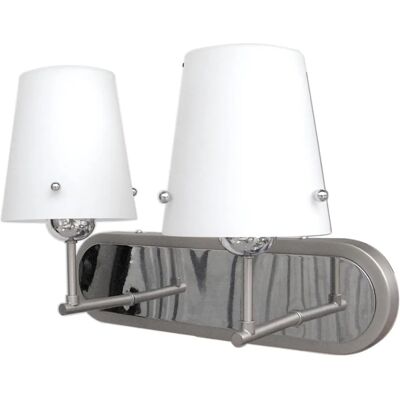 Lumes Biały kinkiet dwuramienny - K206 T3-F04 Lumes Biały kinkiet dwuramienny - K206 T3-F04